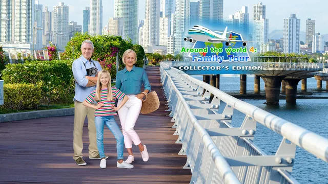 Capa de Around the World 4: Family Tour Collector's Edition