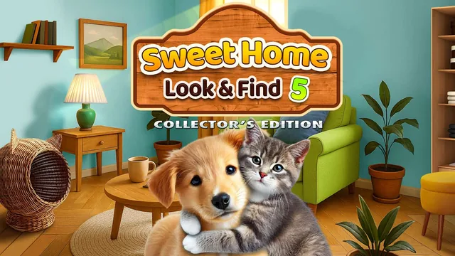Capa de Sweet Home: Look and Find 5 Collector's Edition