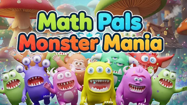 Capa de Math Pals – Monster Mania
