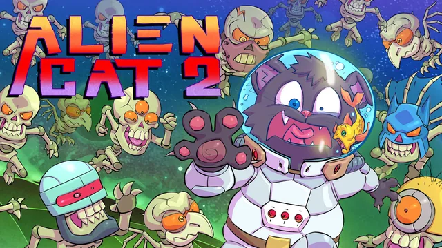 Capa de Alien Cat 2 - Retro Collection