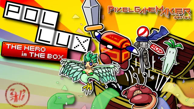Capa de Pixel Game Maker Series Pollux - Hero in the box