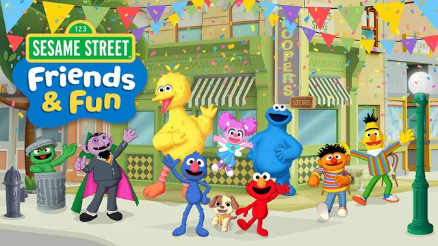 Capa de Sesame Street: Amigos e Diversão