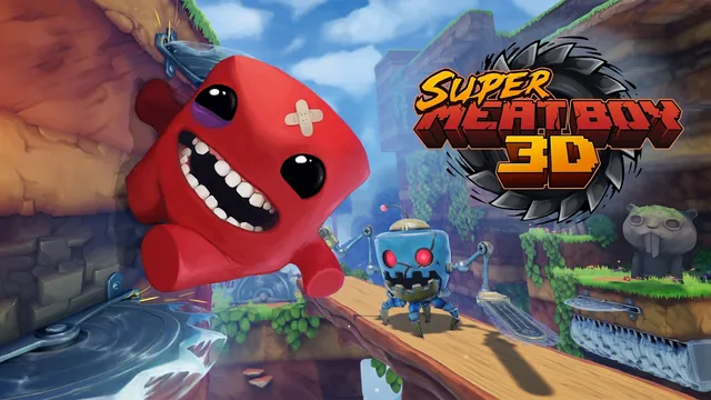 Capa de Super Meat Boy 3D