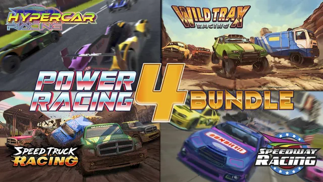Capa de Power Racing Bundle 4