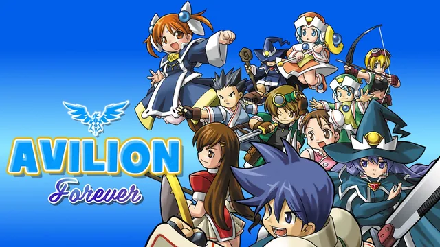Capa de AVILION forever - Retro JRPG