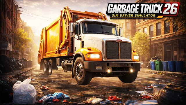 Capa de Garbage Truck Sim Driver Simulator 26