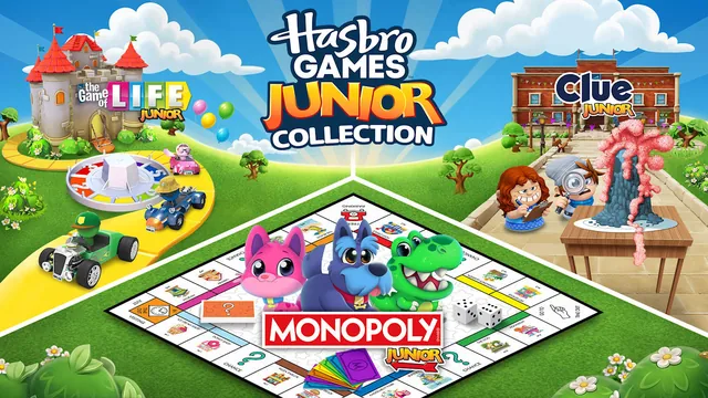 Capa de Hasbro Games™ Junior Coleção