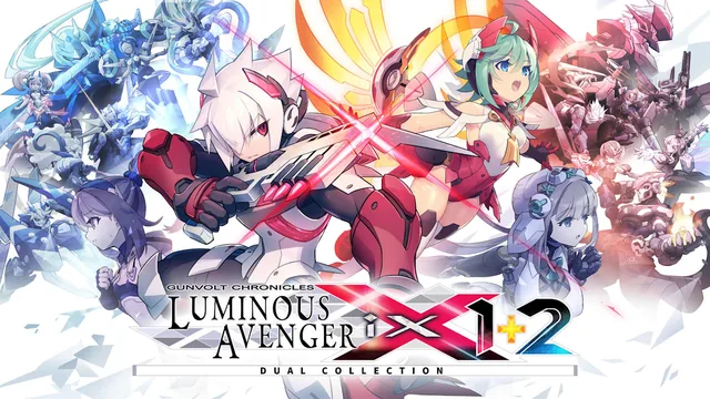 Capa de Gunvolt Chronicles: Luminous Avenger iX 1+2 Dual Collection