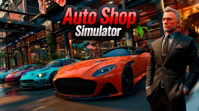 Capa de Auto Shop Simulator