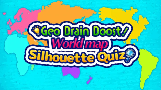 Capa de Geo Brain Boost! World Map Silhouette Quiz