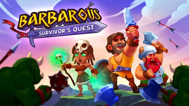 Capa de Barbarous: Survivor's Quest