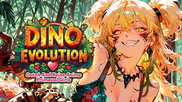 Capa de Dino Evolution: Catch Dinosaurs and Raise Anime Primeval Girls