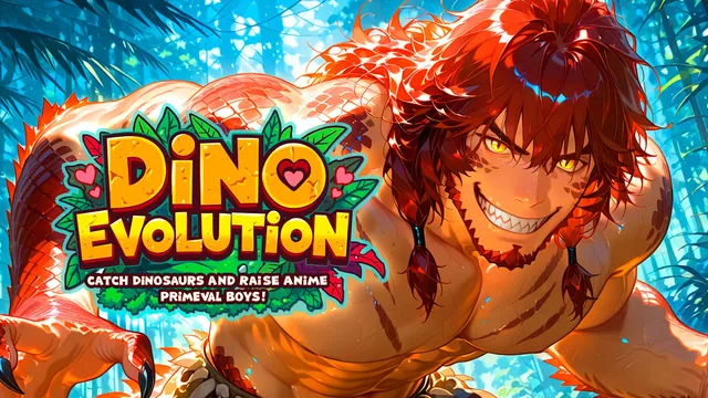 Capa de Dino Evolution: Catch Dinosaurs and Raise Anime Primeval Boys