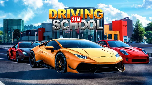 Capa de Driving School Sim
