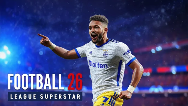 Capa de Football 26 League Superstar