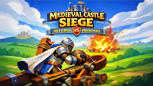 Capa de Medieval Castle Siege Defense vs Invaders