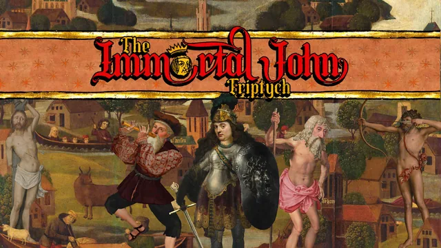 Capa de The Immortal John Triptych