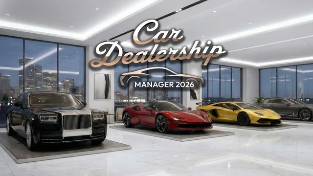 Capa de Car Dealership Manager 2026