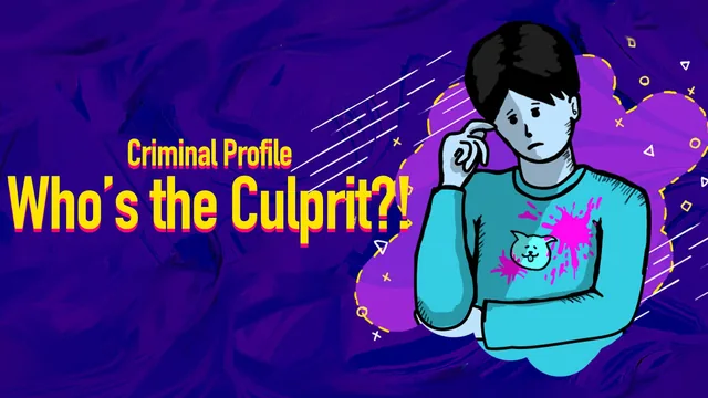 Capa de Criminal Profile Who’s the Culprit?!