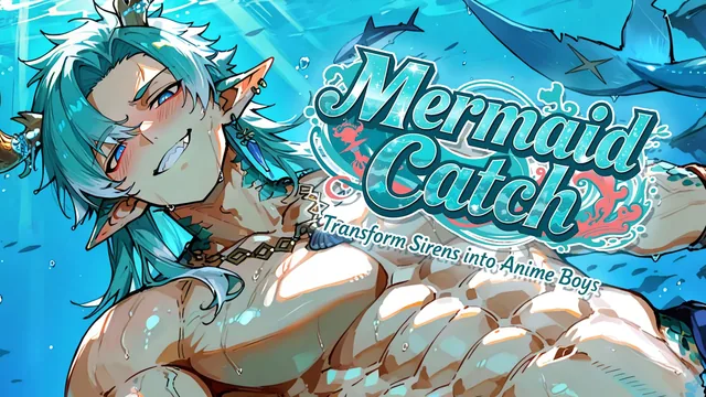 Capa de Mermaid Catch: Transform Sirens into Anime Boys