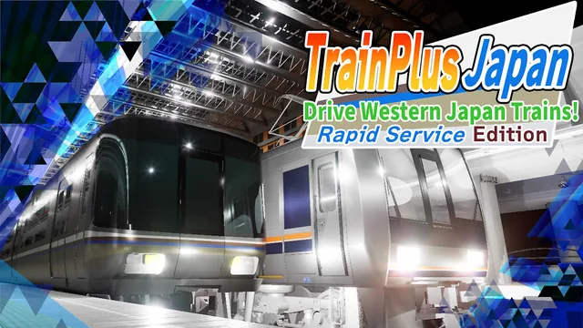 Capa de Train Plus Japan Drive Western Japan Trains! Rapid Service Edition