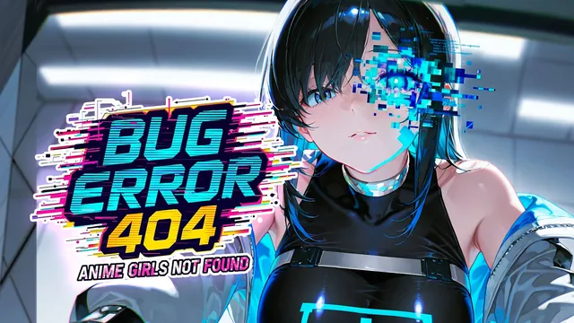 Capa de Bug Error 404: Anime Girls Not Found