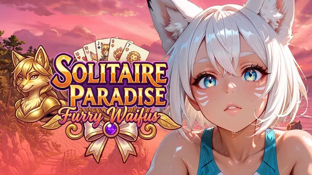 Capa de Solitaire Paradise - Furry Waifus