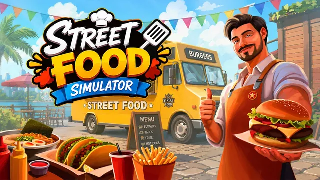 Capa de Street Food Simulator