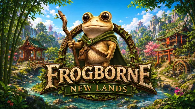 Capa de Frogborne: New Lands