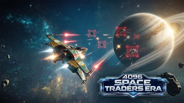 Capa de 4096 Space Traders Era