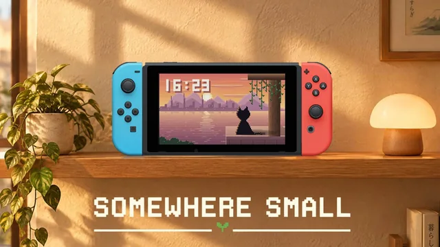 Capa de SOMEWHERE SMALL