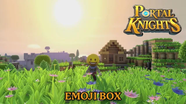 Capa de Portal Knights - Caixa Emoji