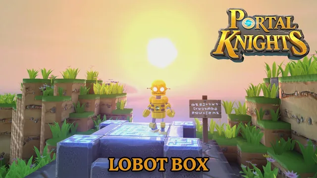 Capa de Portal Knights - Caixa Lobot