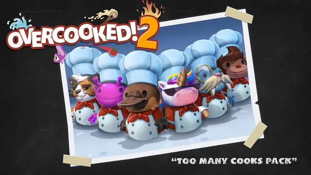 Capa de Overcooked! 2 - Too Many Cooks Pack