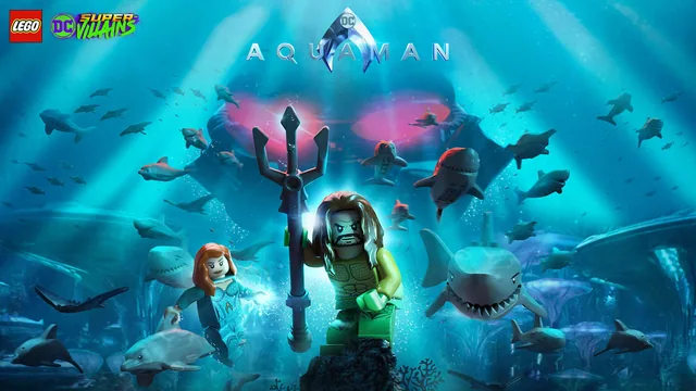 Capa de LEGO DC Super-Vilões Aquaman Pacote 2