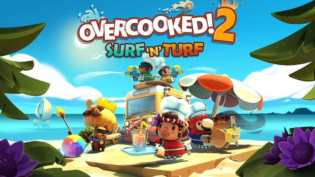 Capa de Overcooked! 2 - Surf 'n' Turf