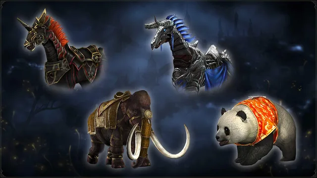 Capa de Legendary Mounts Pack