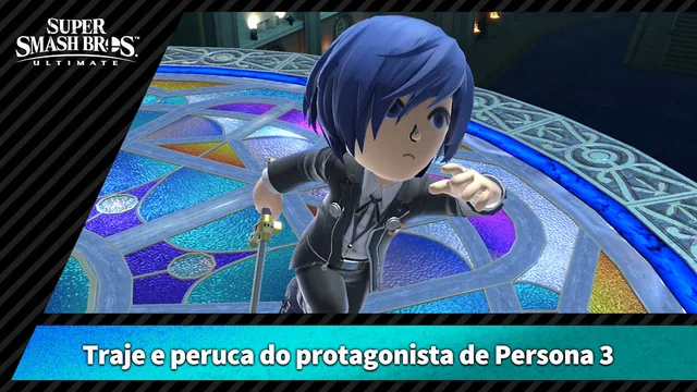 Capa de 【Disfarce】Traje e peruca do protagonista de Persona 3