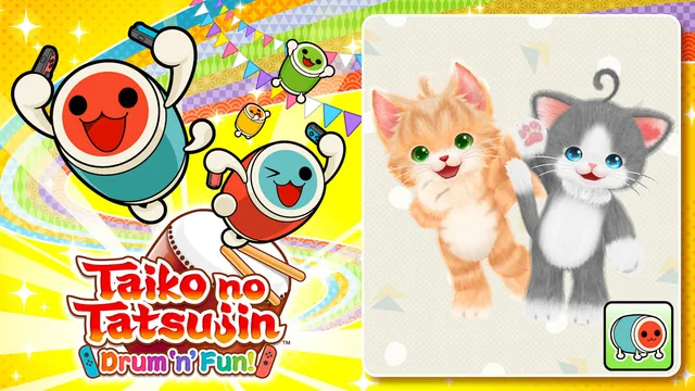 Capa de Taiko no Tatsujin: Drum 'n' Fun! NEKOKO & TOMOMO