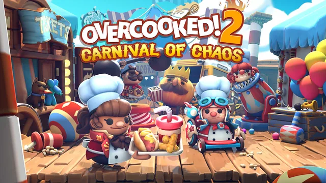 Capa de Overcooked! 2 - Carnival of Chaos
