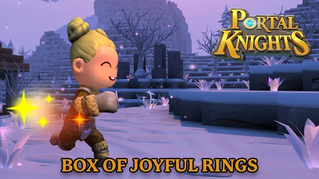 Capa de Portal Knights - Caixa de Anéis Alegres