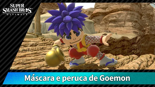 Capa de 【Disfarce】Máscara e peruca de Goemon