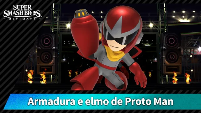 Capa de 【Disfarce】Armadura e elmo de Proto Man