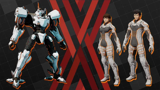 Capa de Arsenal "Prototype Arsenal"
Traje para Outer: "Prototype Suit" (masculino e feminino)