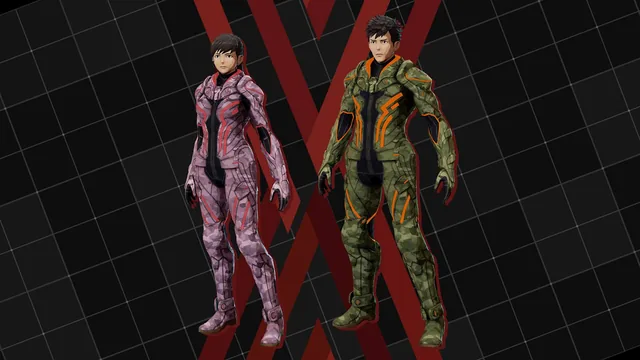 Capa de Traje para Outer "Camouflage Plugsuit"