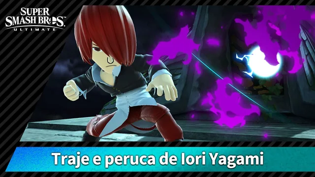 Capa de 【Disfarce】Traje e peruca de Iori Yagami