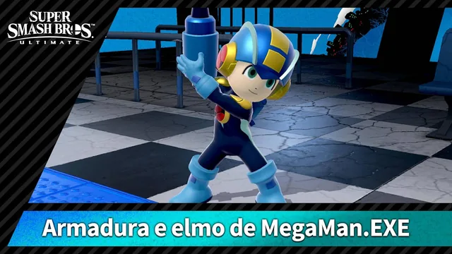 Capa de 【Disfarce】Armadura e elmo de MegaMan.EXE