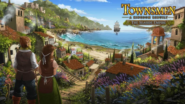 Capa de Townsmen - A Kingdom Rebuilt: The Seaside Empire