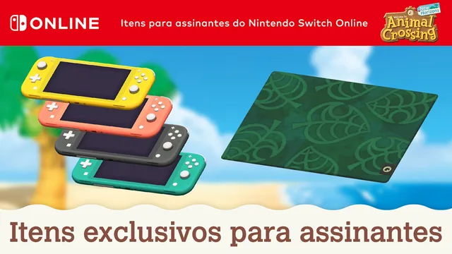 Capa de Animal Crossing™: New Horizons Nintendo Switch Online - Itens exclusivos para assinantes