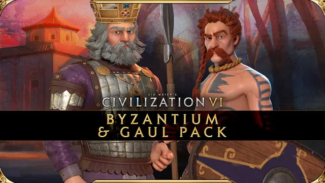Capa de Sid Meier's Civilization VI - Pacote Bizâncio e Gália
